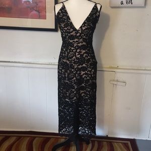 BB Dakota RSVP Black Lace Dress